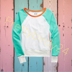 Retro Aerie Colorblock Inside-Out Pullover Sweatshirt